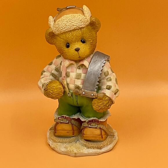 Cherished Teddies Preston 1996 Riding Across The Great White North Enesco 216739 - Picture 1 of 7